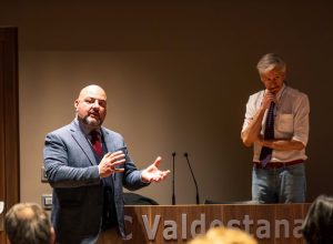 L'assessore alla Sanità Carlo Marzi ed il direttore sanitario dell'Usl Mauro Occhi