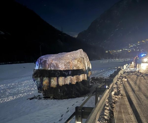 Masso caduto regionale 44 Issime