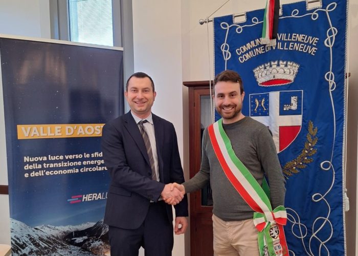 L'accordo tra Hera ed il Comune di Villeneuve per l'illuminazione pubblica