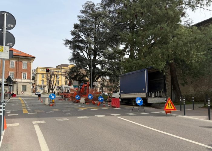 lavori teleriscaldamento via Festaz - lavori pubblici