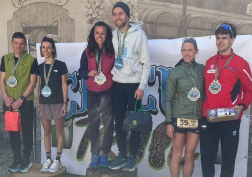 Il podio della Circus Trail