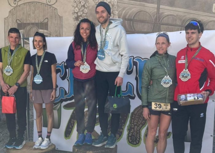 Il podio della Circus Trail