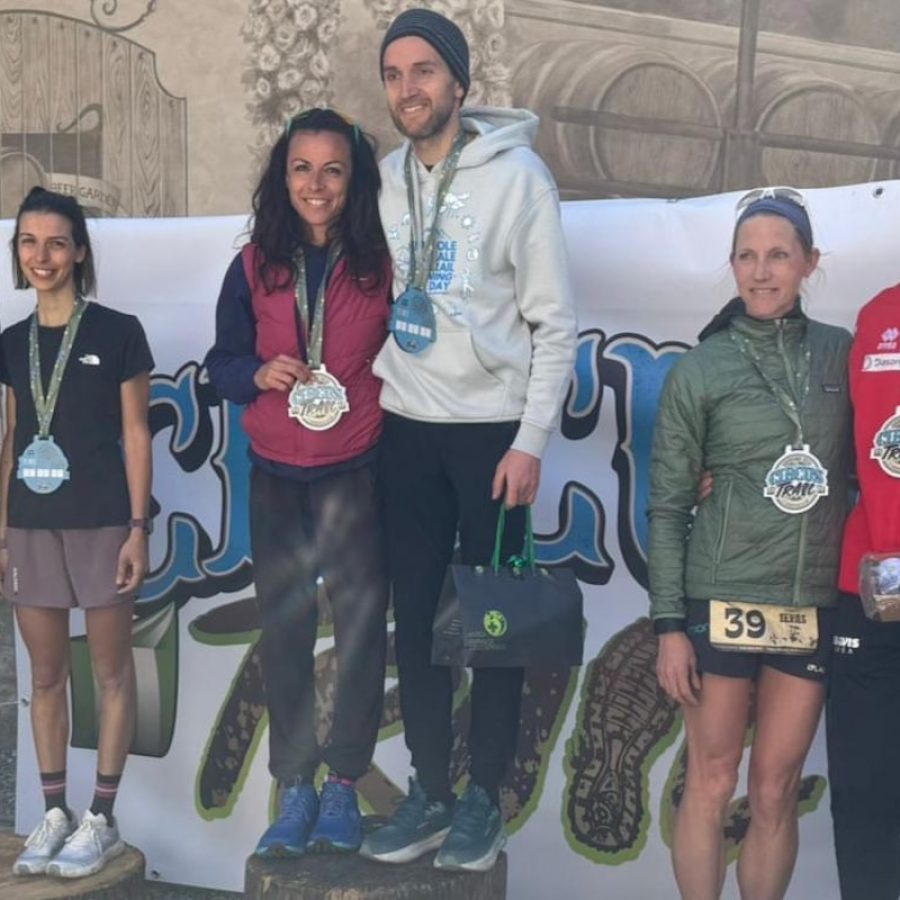 Il podio della Circus Trail