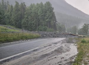 Il torrente Montfra, nel comune di Rhêmes-Saint-Georges - esondazione
