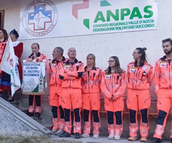 La nuova sede dei Volontari del Soccorso di Valtournenche