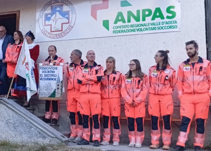 La nuova sede dei Volontari del Soccorso di Valtournenche