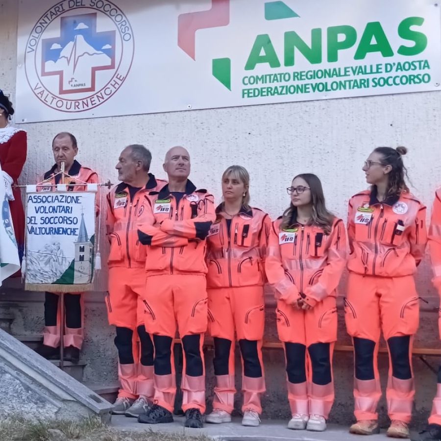La nuova sede dei Volontari del Soccorso di Valtournenche