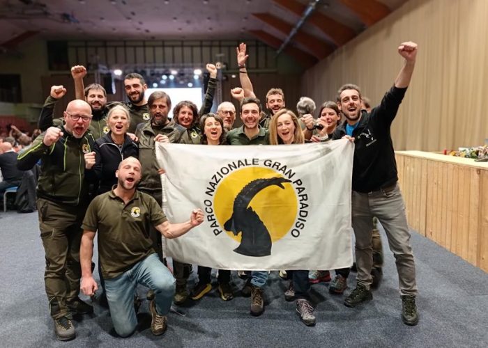 I guardaparco del Gran Paradiso alle Olimpiadi dei guardaparco a Kranjska Gora