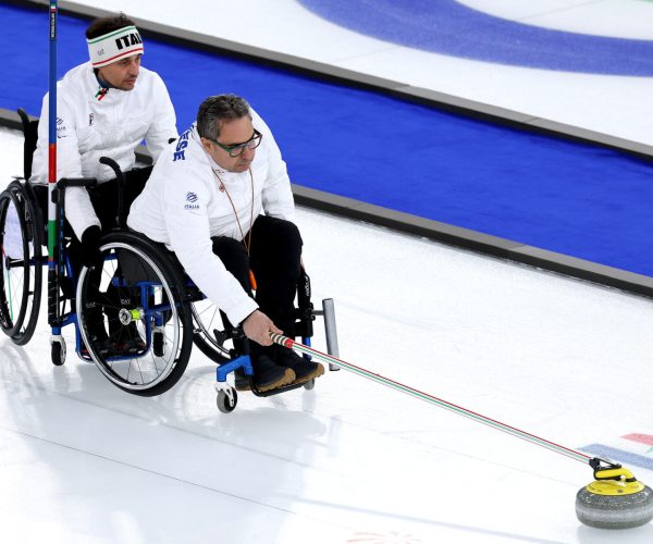 Wheelchair Curling Milano Cortina Winter Paralympic Games: Day