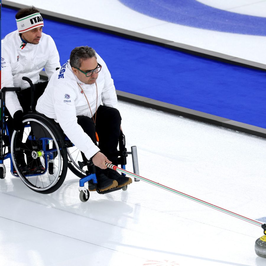 Wheelchair Curling Milano Cortina Winter Paralympic Games: Day