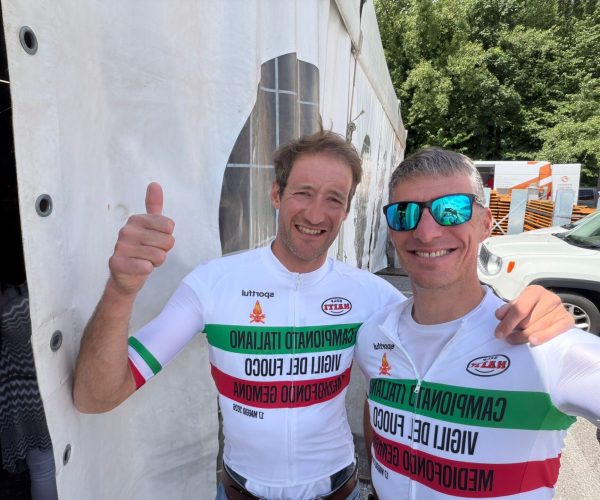 Wladimir Cuaz Herik Del Degan Campionato italiano vigili del fuoco ciclismo