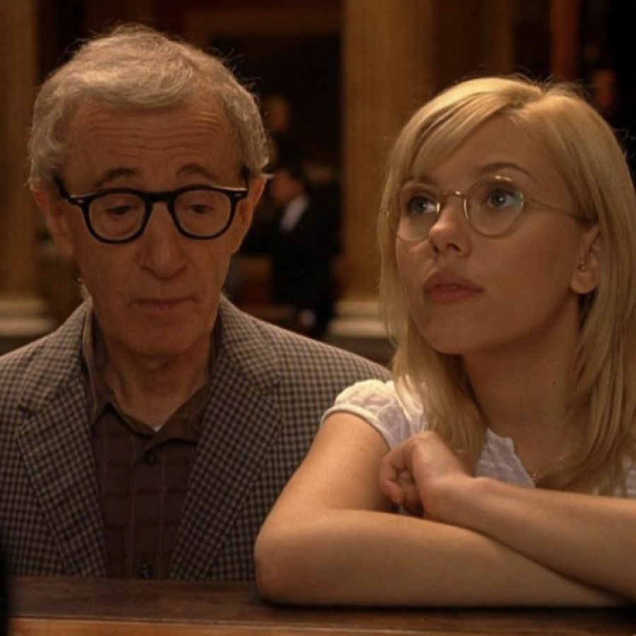 Woody allen e Scarlett Johansson