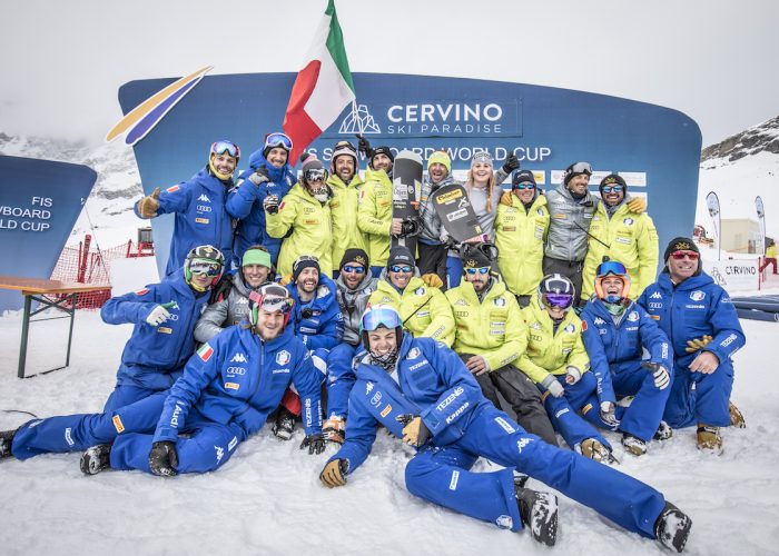WorldCup SnowBoard Cervinia Gara PH Stefano Jeantet