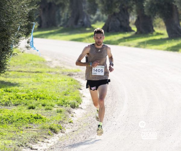 Xavier Chevrier Amastuola Wave Trail foto Vincenzo Cuomo Facebook Team Nuova Podistica Massafra
