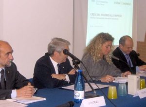 Firma dell'accordo fra Confindustria e Intesa San Paolo