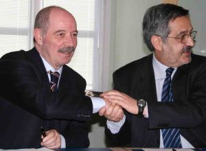 Da sx Walter Stefan e Pierantonio Genestrone