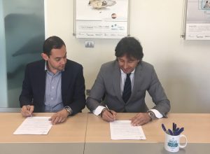 Il presidente di ADAVA, Filippo Gérard, e dall’Area Manager Piemonte Valle d’Aosta di Banca Carige, Massimo Porta