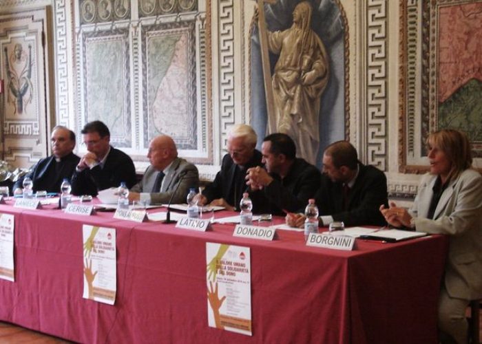 Un momento della conferenza