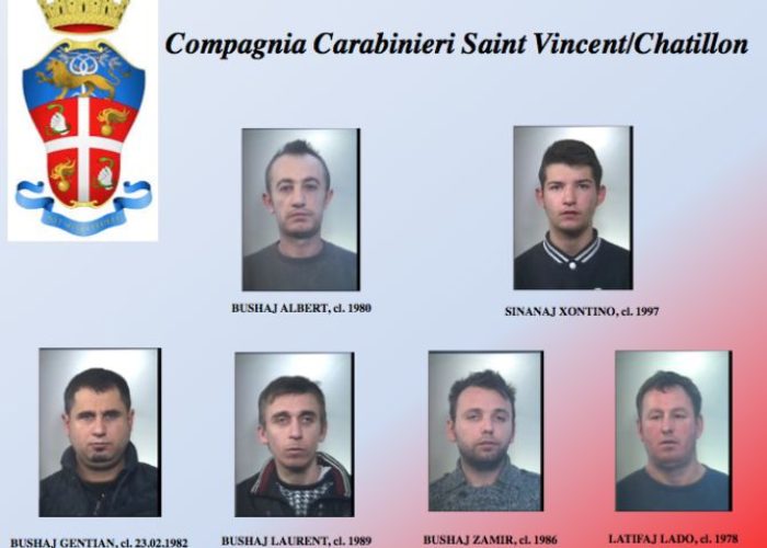 Gli arrestati