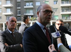 Angelino Alfano e Augusto Rollandin