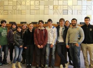 Le classi 5A e 5B dell'Istituzione scolastica di Istruzione Tecnica - Lycée Technique