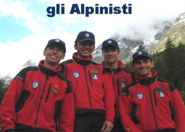 Gli alpinisti che prendono parte alla spedizione