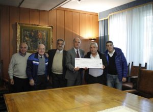 Consegna assegno 20mila bigné per Amatrice