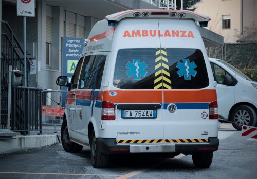 Immagine di archivio - ambulanza