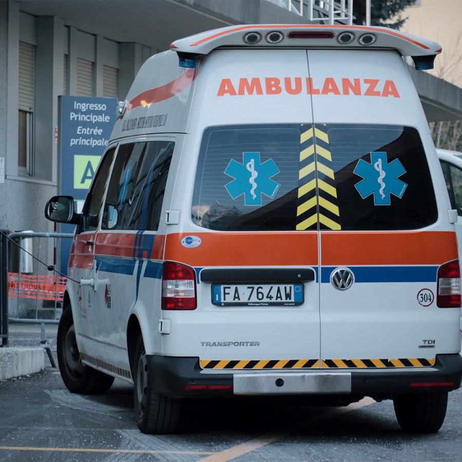 Immagine di archivio - ambulanza