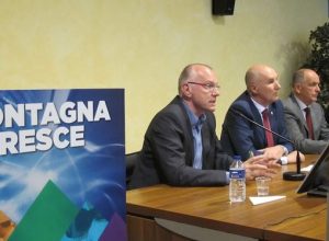 Da sinistra Testolin, Marquis, Rollandin e Mattei