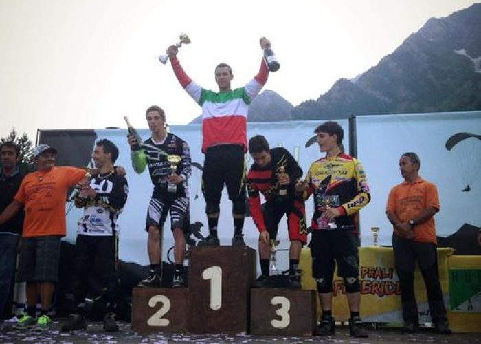 Lorenzo Suding, campione italiano Downhill