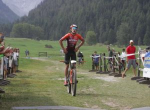 Andreas Vittone al traguardo della GranParadisoBike 2024
