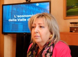 Angelica Pagliarulo direttore della filiale di Aosta della Banca d'Italia