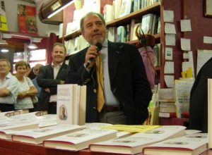 Antonio Caprarica in occasione di una delle presentazione del Libro