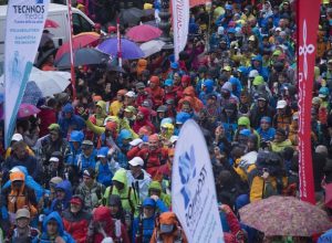 Partenza Tor des Géants 2015 - Photo Andrea Vallet