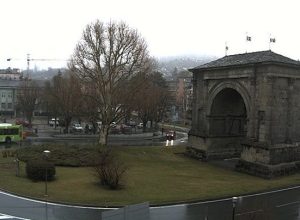 Webcam Arco d'Augusto, Aosta