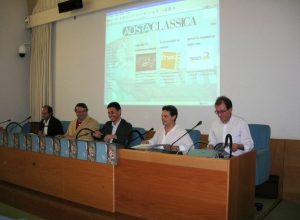 Un momento della conferenza stampa