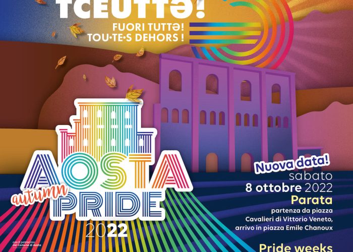 Locandina Aosta Pride
