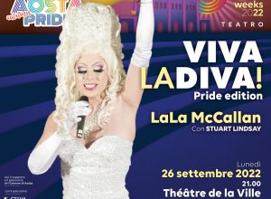 aostapride locandina eventi LaLa McCallan