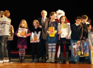 Jean-Baptiste Pedretti con i bambini