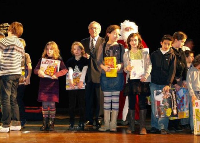 Jean-Baptiste Pedretti con i bambini