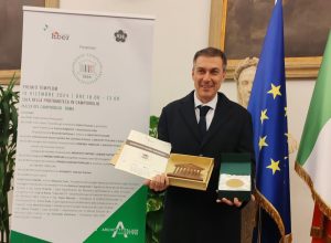 L'architetto Domenico Mazza premiato a Roma