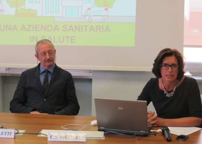 Francesco Arnoletti e Stefania Riccardi