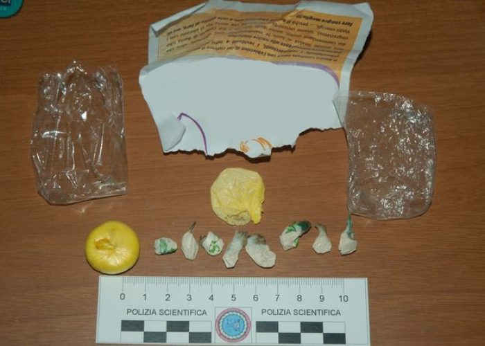 La droga sequestrata