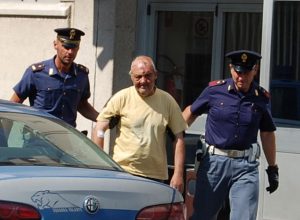 Il momento dell'arresto