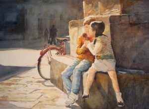 Un'opera di P.Fracasso