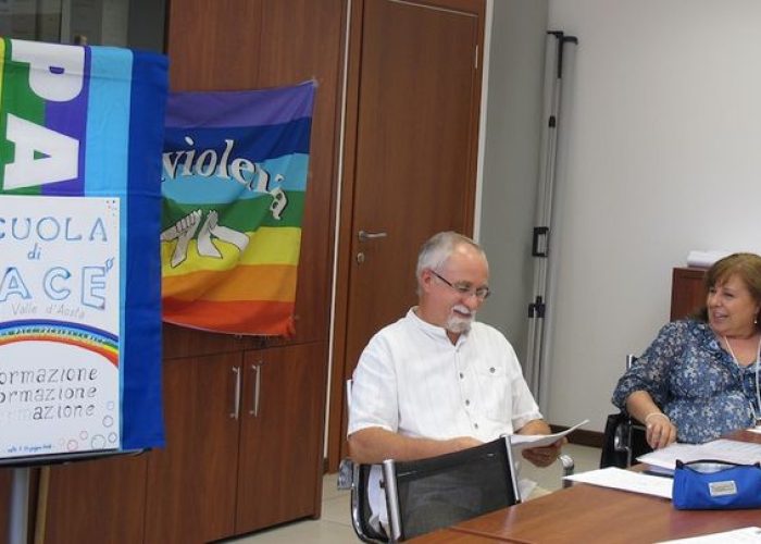 Da sinistra Andrea Asiatici e Patrizia Neri