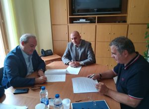Firma convenzione rotonda Villefranche