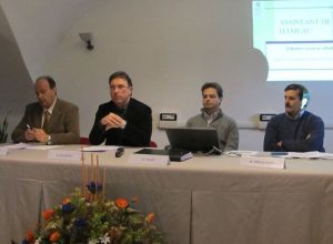 Da sx: Elso Gerandin, Albert Lanièce, Gianni Nuti e Roberto Presciani