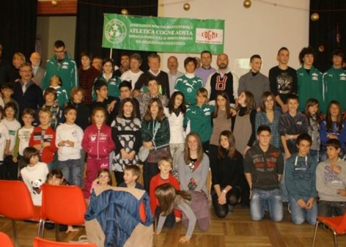 Premiazione Atletica Cogne Aosta 2011